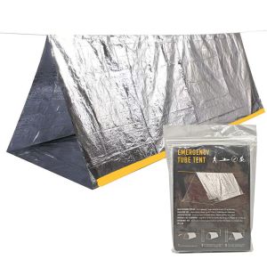 Quality 2-Person Emergency Survival Tent Water Safety Life Tent Shelter with Tube Tent &amp; Tarp for Emergency Use for sale