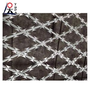 Electric Galvanized Razor Barbed Wire Razor Wire Fence Security Mesh
