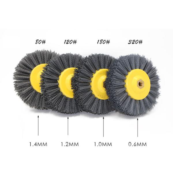 Buy M14 Nut Abrasive Wire Polishing Grinding Wheel Brush Deburring at wholesale prices