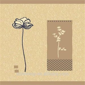 New Chinese style flower polypropylene wilton area rug