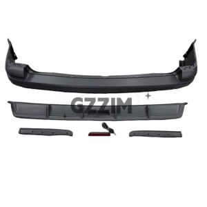 Standard Size LED ABS Plastic Car Rear Bumper For  VW