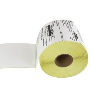 HT 4 X 6 Direct Thermal Labels Fanfold Self Adhesive Thermal Transfer Printing