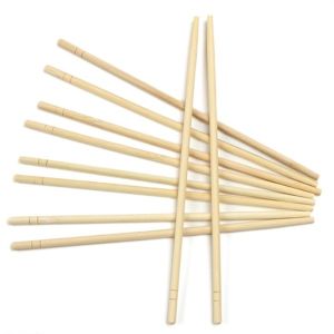 Lightweight Naked Chopsticks Safety And Health Round Bamboo Chopsticks