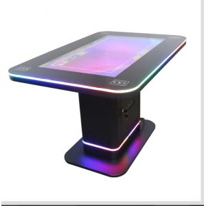 High Brightness 65inch Touch Table with Windows and Android Wireless Charger