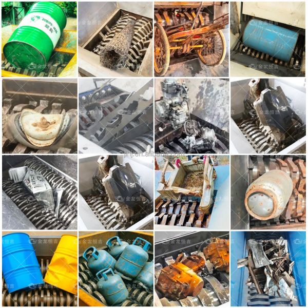 90 kW Power 20100 kg Weight Metal Shredder with 9CrSi/D2/SKD-11 Blades for Scrap Metal Recycling