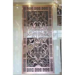 CNC Laser Cutting Perforated Aluminum Screen Decorative Metal Manufacturer In