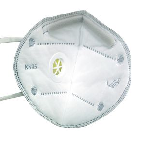 Disposable Valved Dust Mask Low Breath Resistance High Bacteria Filtration