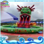 Octopus Inflatable Water Slide with Swimming Pool inflatable slide for pool