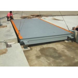 Concrete Deck Truck Scale Industrial Heavy Duty Weighbridge 100 Ton