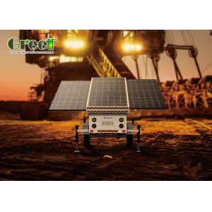 110-220V High Efficiency Solar Power Mobile Power Supply Vehicle