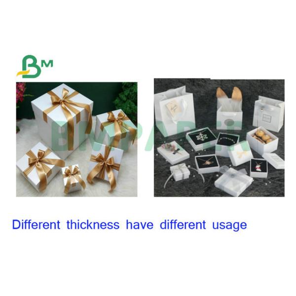70 X 100CM 2MM 3MM White Color Coated Rigid Cardboard For Gift Package Carton 