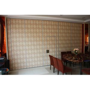 No Floor Track Folding Temporary Sound Proof Folding Movable Partition Wall for