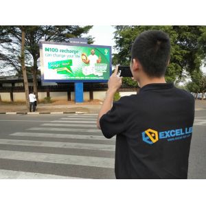 China High Way Advertising Outdoor Led Billboard SMD 5500cd/m2 Brightness 1200 Hz on sale