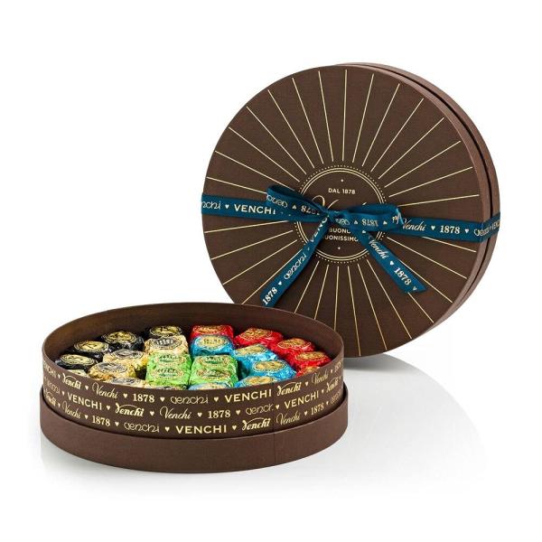 Buy Brown 5cm Height  Chocolate Gift Packaging Boxes With Bow Knot at wholesale prices