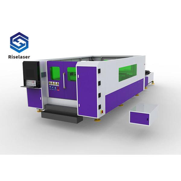 Buy Metal Sheet Industrial Laser Cutting Machine 3000W Enclosure Protection System at wholesale prices