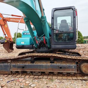 25 Ton Used Kobelco Excavators Sk250 Crawler Equipment Digger