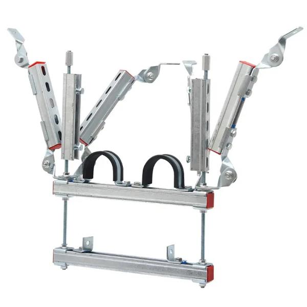 Buy Metal Carbon Steel Seismic Support Fittings Galvanized 10000 Lbs at wholesale prices