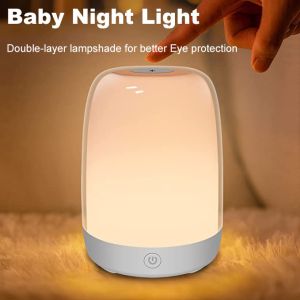 China 1.2W DC5V Rechargeable Nursery Night Light With Dimmable RGB on sale