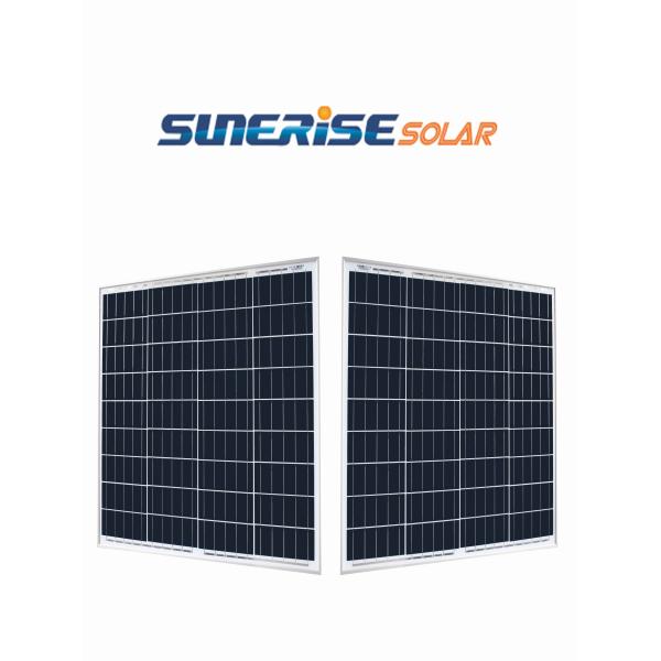 Buy SUNERISE 530*670*25mm 50W 18V Poly Solar Panel at wholesale prices