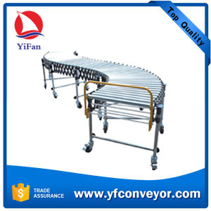 Buy Flexible Expandable Gravity Zinc Plated Steel Roller Conveyor at wholesale prices