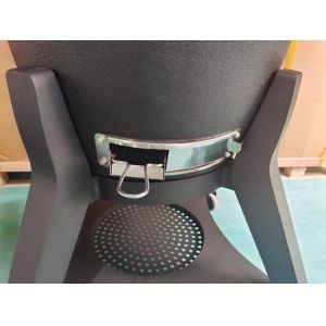 Ceramic 22 Inch Kamado Grills BBQ Bubble Black Glaze Surface