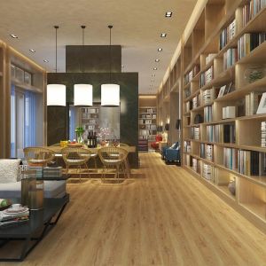 2mm Sheet Roll Vinyl Flooring Waterproof Heterogeneous Sheet Vinyl