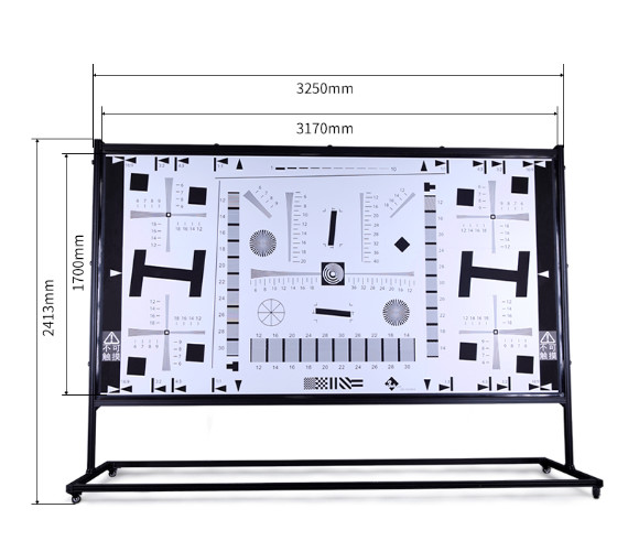 Buy 120000lux 8x ISO1233 Resolution Test Chart Bracket AC100V at wholesale prices