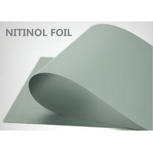 China High Plasticity Special Alloys Nitinol Sheet / Strip on sale