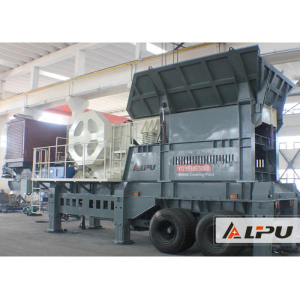 Highly Efficient Rock Mobile Crushing Plant Used in Building Construction and