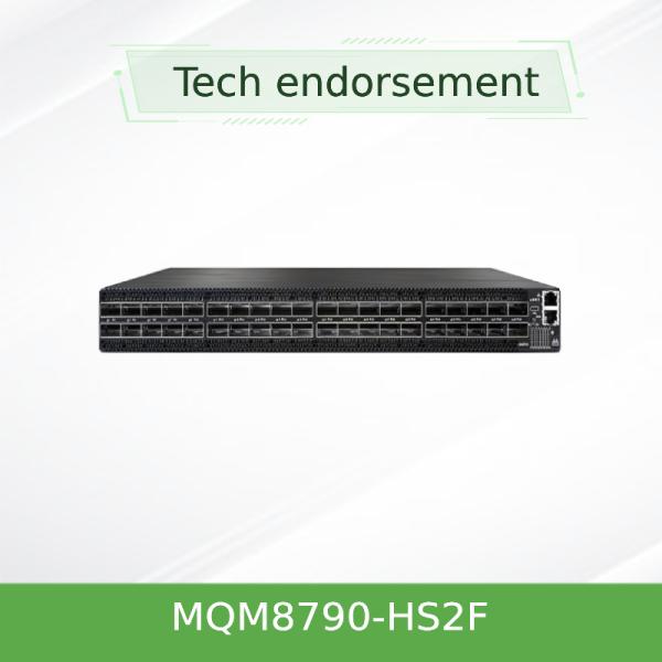 MQM8790-HS2F(920-9B110-00FH-0D0) HDR Mellanox Infiniband network Switch 40