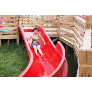 Indoor Fiberglass Kids' Water Slide, Commercial Water Slides Customized