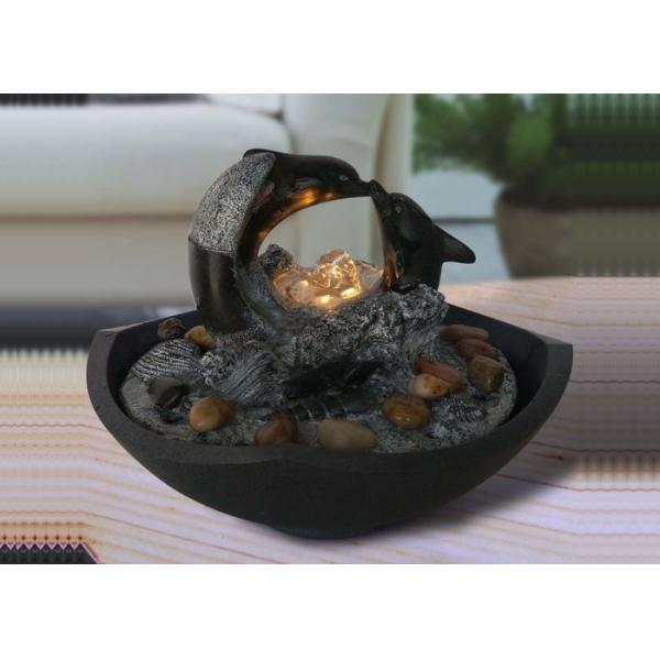 Buy Simple Two Dolphins  Inside Waterfalls Fountains at wholesale prices