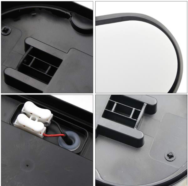 3000K LED Bulkhead Light Exterior / IP54 LED Porch Light 120° Beam Angle