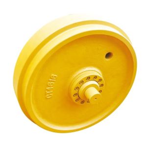 Black/Yellow Dozer Undercarriage Assy Idlers Group Wheel for D6H/D6R Part Number