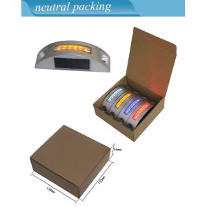 Waterproof Solar Road Studs IP67 Aluminum Buried LED Pathway Light