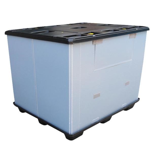 2mm - 11mm Plastic Pallet Box Waterproof Collapsible Pallet Pack Containers