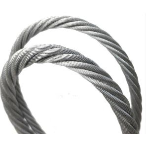 AiSi Standard 6x7 FC Galvanized Steel Wire Rope Strong and Sturdy for Any