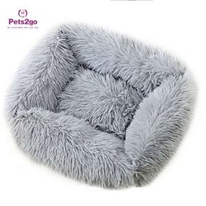 Thickened Warm 2kg Square Plush Pet Bed Mat