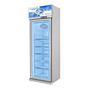 Supermarket/Store Single Defogging Glass Door Storage Freezer Display Freezer