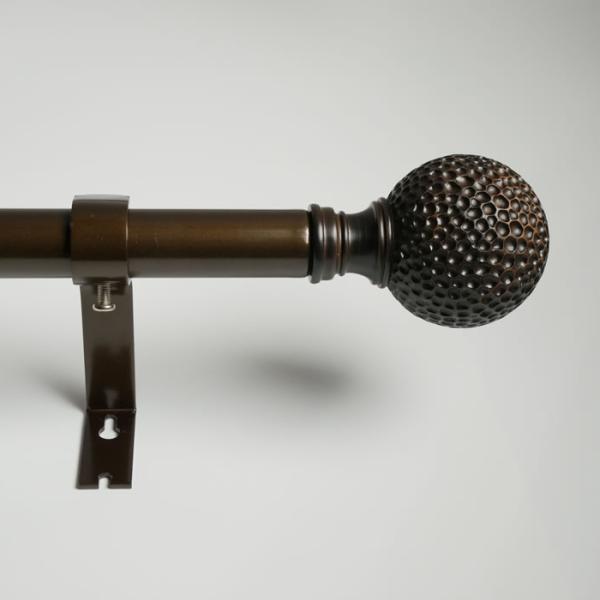 KIEI EP1015 Curtain Finial Hot Sale Luxury Adjustable High Quality Hardware Precision Manufacturing Factory Outlet