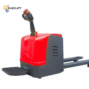 24V/1.2KW Full Electric Pallet Truck 1750mm Length For Warehouses