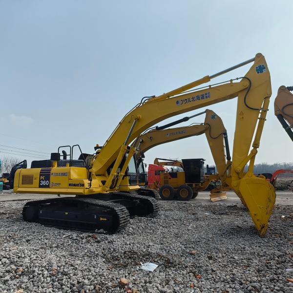36Ton Used Komatsu Excavators PC360-7 for Deep Digging and More in Construction