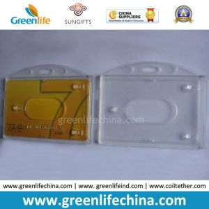 Factory Direct High Quality Clear Hard Rigid Horizontal Card Holder
