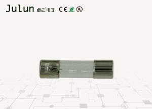 China 5x20mm Glass Electronic Circuit Board Fuses 250VAC With Tin - Plated Copper Wires on sale
