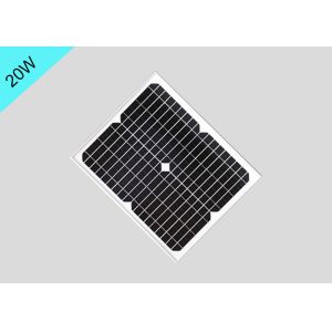 Quality Tempered Glass Mono Cell Solar Panel 18 Volt Solar Module Size 420*350*17mm for sale