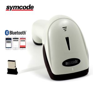 Symcode Bluetooth CCD Wireless Barcode Scanner With Durable Silicone Plastic