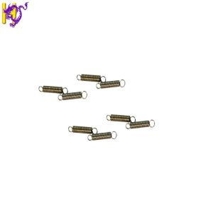 Carbon Steel SWC Miniature Extension Springs With Black Zinc Plating