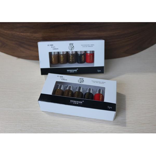 Nano Pure Organic Microbalding Pigment TEWENNIE Quality Set For Eyebrow Lip Tattoo
