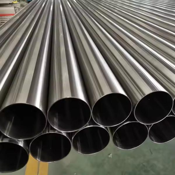 DIN JIS 316 SCH 40S Seamless Bright Annealed Stainless Steel Tubing