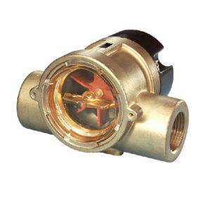 Dwyer SFI-100T Flow Indicator Transmitter Brass Construction